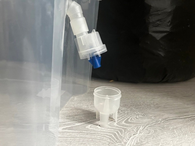 Как налить лекарство в ингалятор для морской свинке