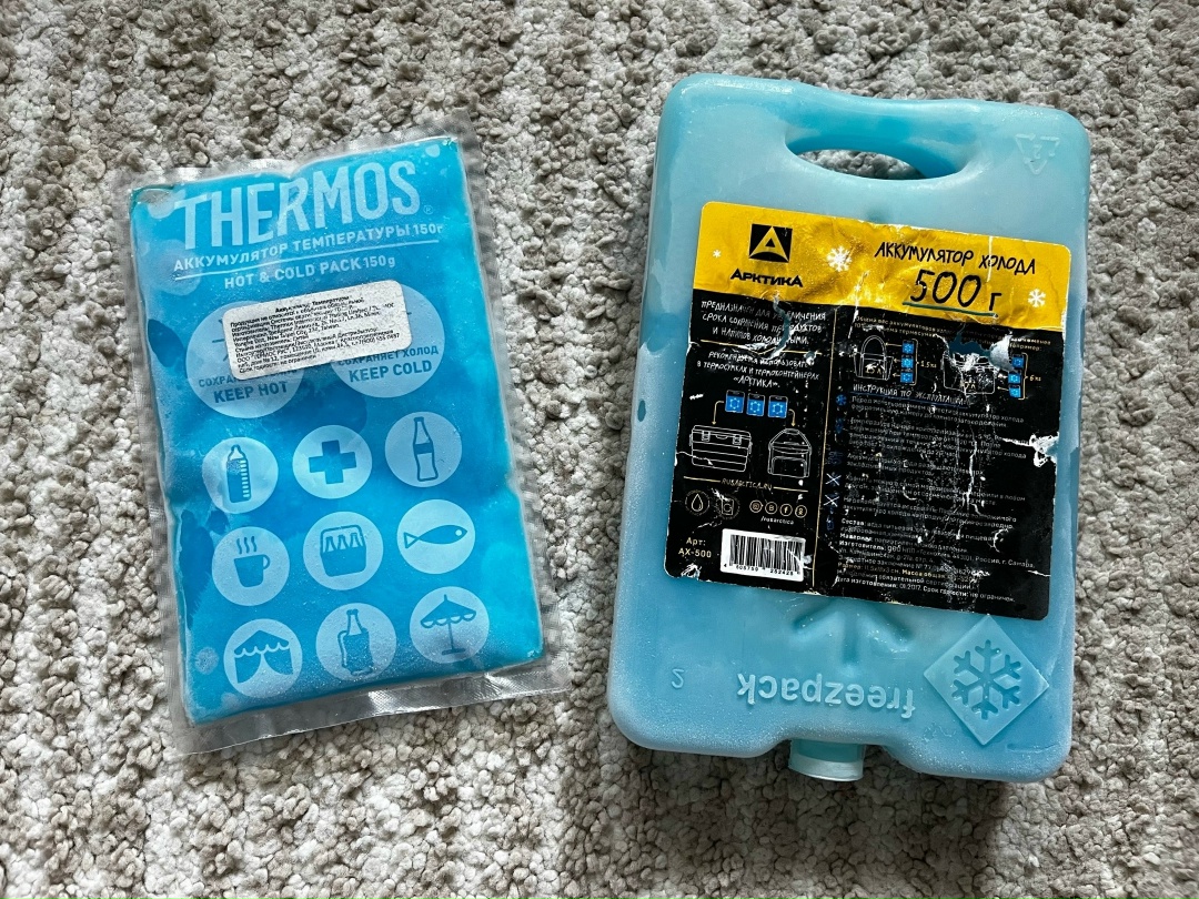 Аккумуляторы холода для животных