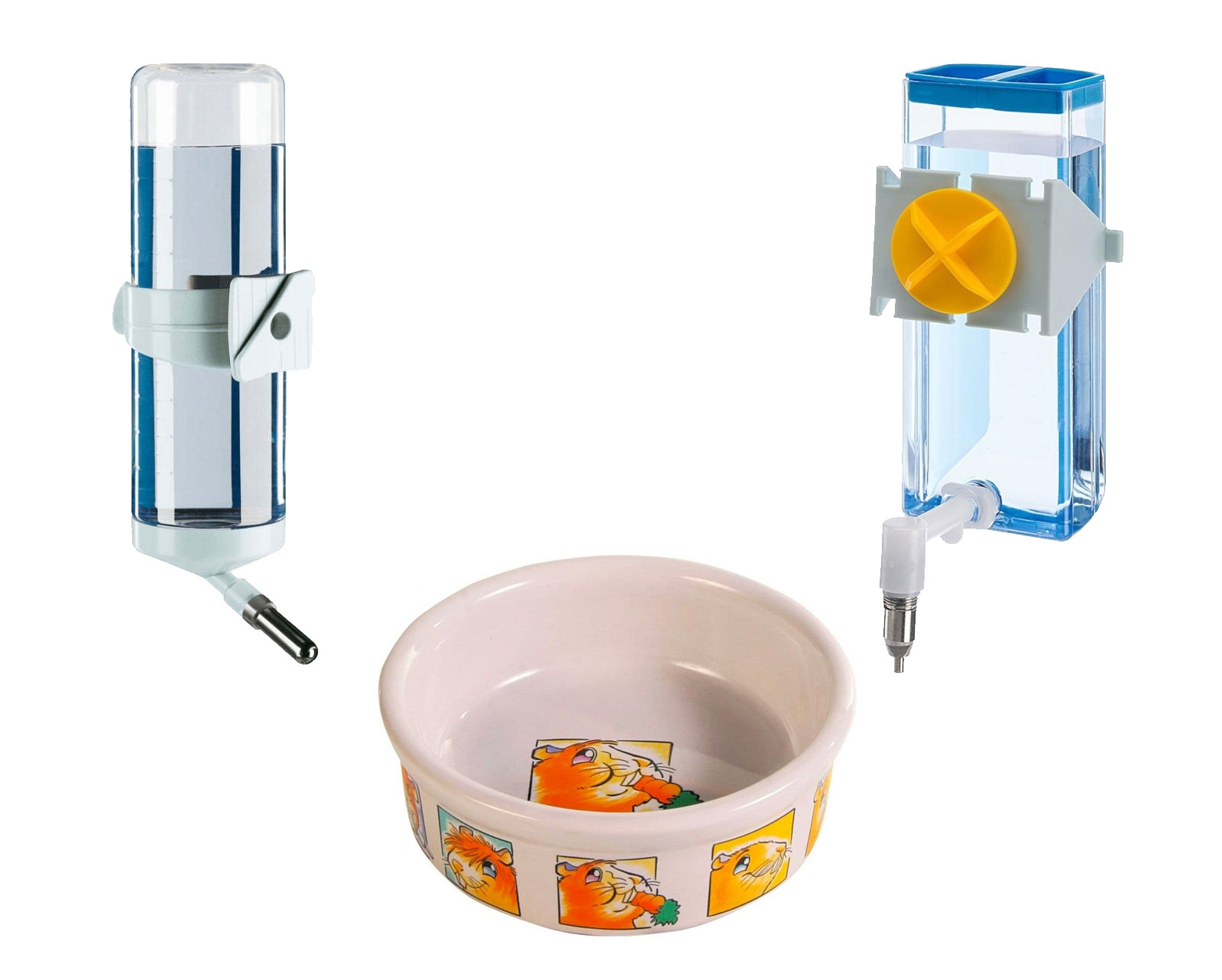 Поилки или миски для морских свинок